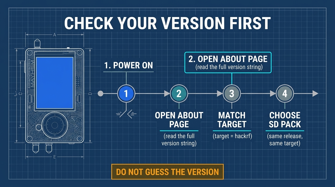 Check Your Device Version First