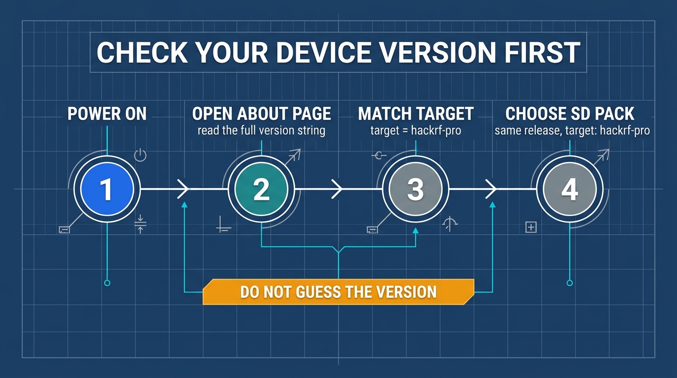 Check Device Target Version on Boot